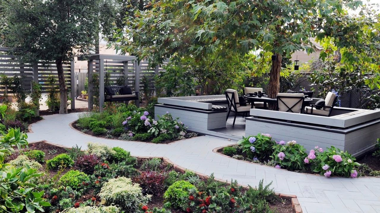 backyard landscape ideas small backyard landscaping ideas - backyard garden ideas KKHITBO