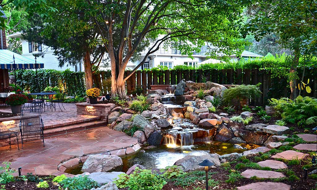 backyard landscaping designs for home IUDJDTD