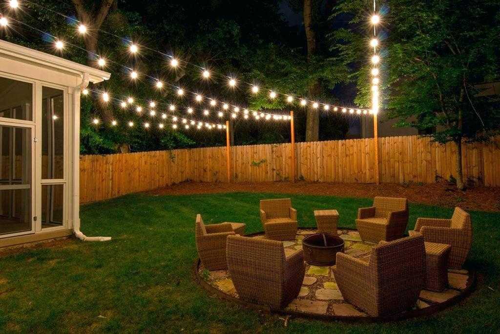 backyard lighting ideas back yard lights attractive outdoor string lighting ideas photos deck flood UBODUNA