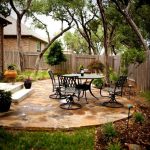 backyard patios flagstone patio, small backyard patio greenscapes landscaping and pools  austin, tx PWTAELR