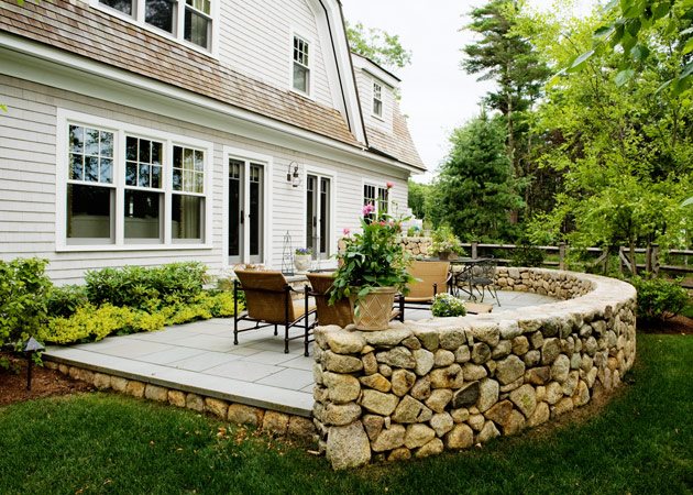 backyard patios stone patio wall, luxury backyard patio patio yard boss landscape design HSLWEDA