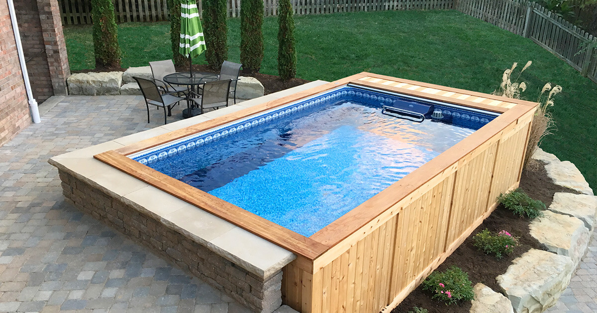 backyard pools | small backyard pool | backyard swimming pools WXLCVVE