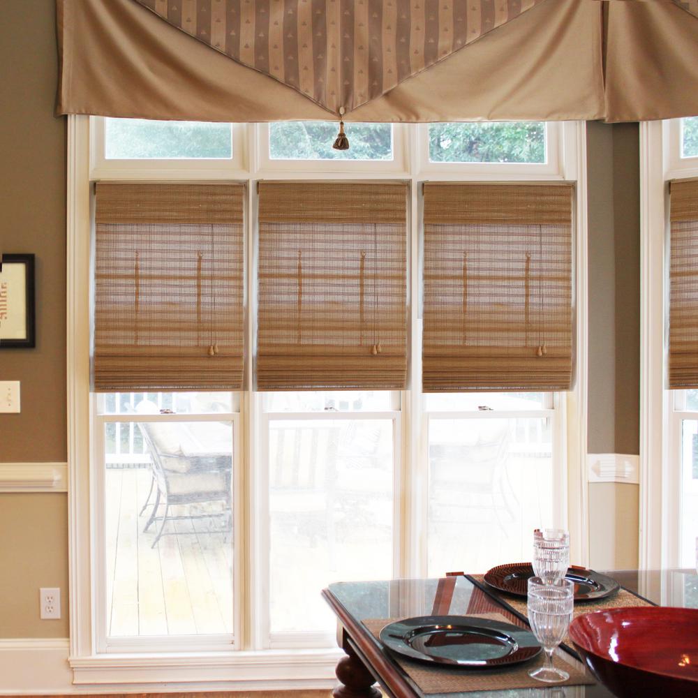 Care and maintenance of the
bamboo roman shades