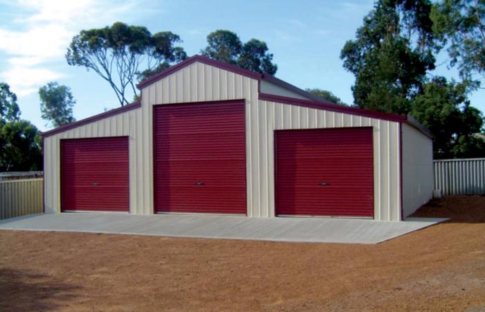 barn sheds heritage barn cream with manor red ... BANWHYJ