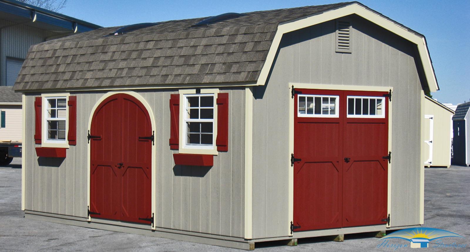 barn sheds if you want maximum overhead storage, the  CYNVCCG