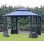 bay window hard top gazebo PUJYWGU