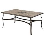 belleville rectangular patio dining table KEQYHWP