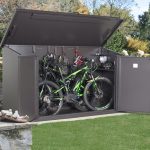 bike storage shed access e plus metal bike storage ITKKTAA