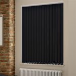 black out blind sevilla tranquility black vertical blind RBXQRMZ