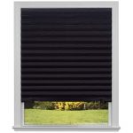 blackout blinds amazon.com: original blackout pleated paper shade black, 36u201d x 72u201d, 6-pack: TQUAUAP