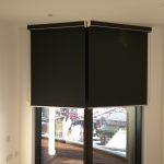 blackout blinds blackout roller blind with matching pelmet fitted outside the recess window EXPDSJT