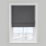 blackout roman blinds barkweave charcoal roman blind PEQUJSS