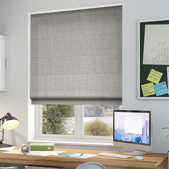 blackout roman blinds cavendish grey wash roman blind WNRLLUJ