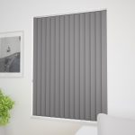 blackout vertical blinds bermuda blackout grey vertical blind blinds by post FUVQXBT