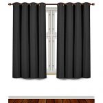 blind curtain utopia bedding grommet top thermal insulated blackout curtains, 2 panels,  52 CDZQFKT