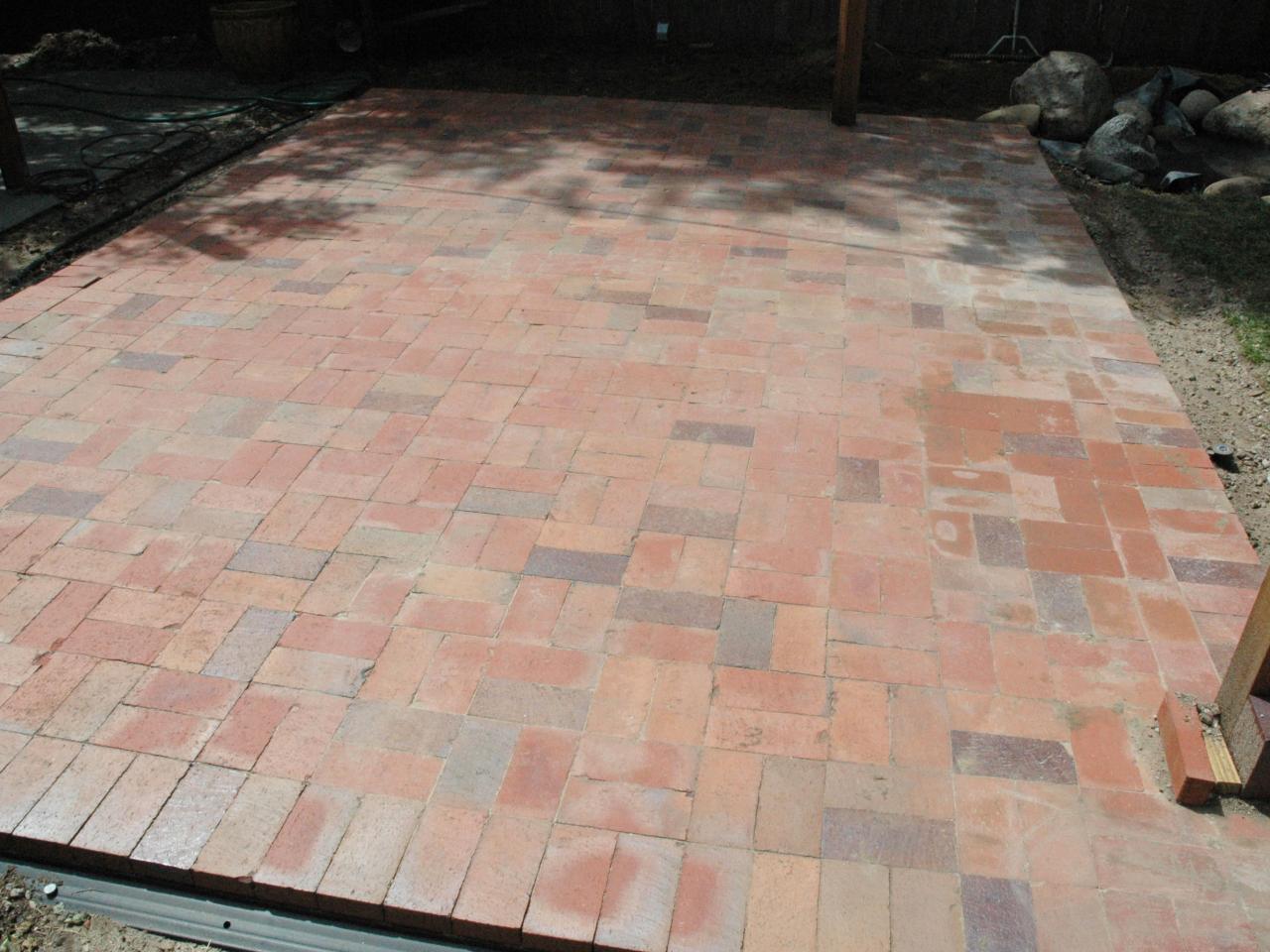 brick patio step 5 TKBNDYH