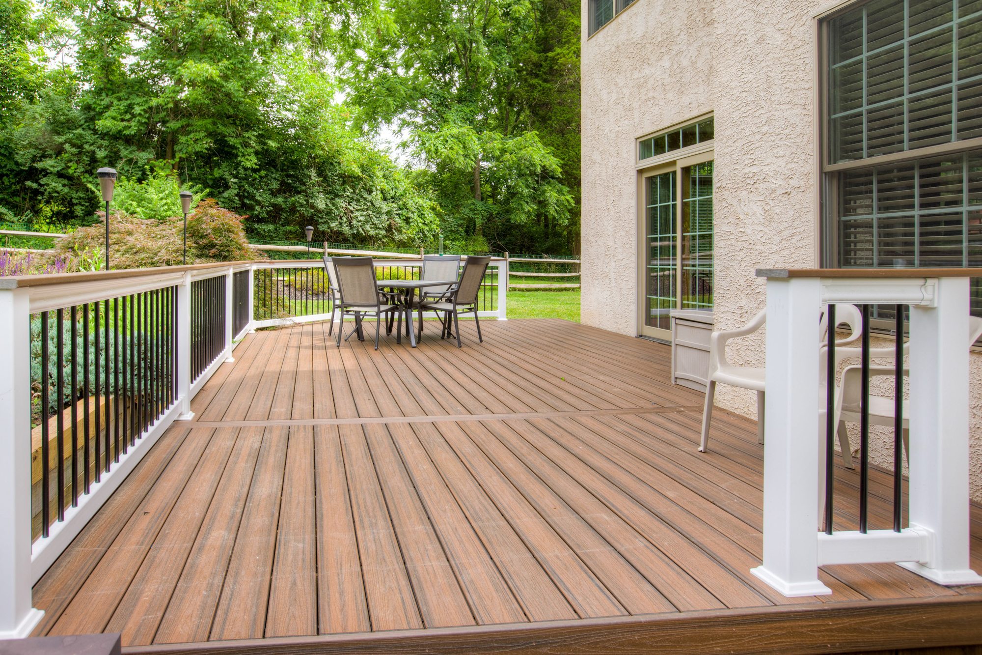 capped composite deck project in wayne, pa NHEFYDC