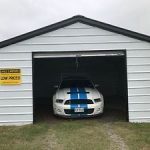 carport garage image is loading garage-18x21x7-all-steel-metal-garage-carport-installed- MZPWMEY