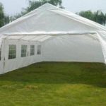 carport tent 20u0027 x 32u0027 large white heavy duty portable garage carport canopy party RIABOHI