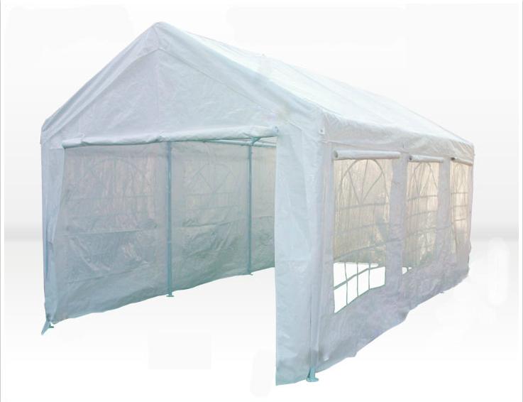 carport tent mcombo white 20x26u0027 heavy duty carport party tent canopy WXSUNRZ