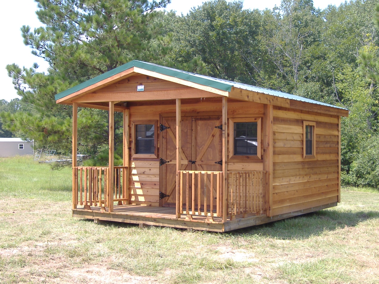 cedar sheds ... and a certain number of windows and electrical outlets depending on PUXEOME