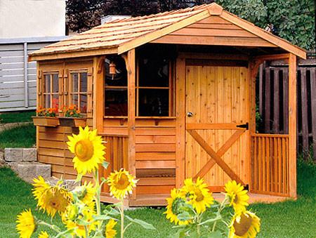 cedar sheds cedar clubhouse kit ... STLNDUQ