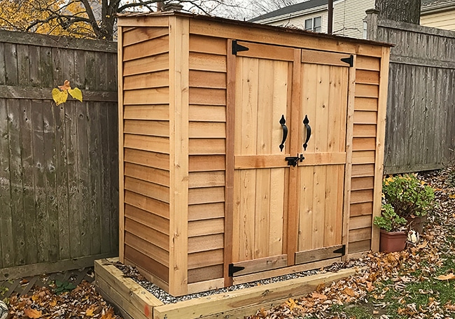 cedar sheds cedar shed kits - outdoor living today FSWZPXS