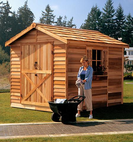 cedar sheds cedarshed rancher shed kit ... ZIWPAYV