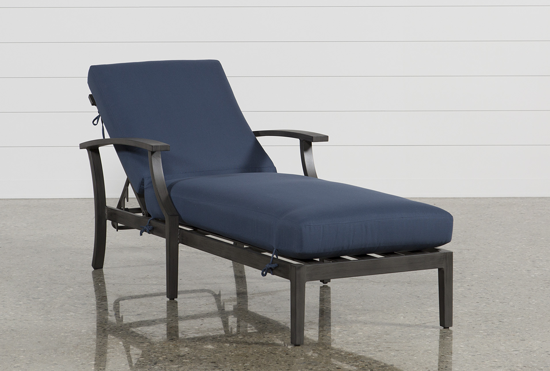 chaise lounge outdoor outdoor martinique navy chaise lounge - 360 NDORLZW