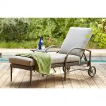 chaise lounge outdoor posada patio chaise lounge with gray cushion AOVYWXN