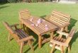 childrens garden furniture image is loading wooden-childrens-patio-set-outdoor-garden-furniture OWHHKJE