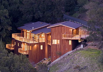 cliffside. deck house LHBZRFY