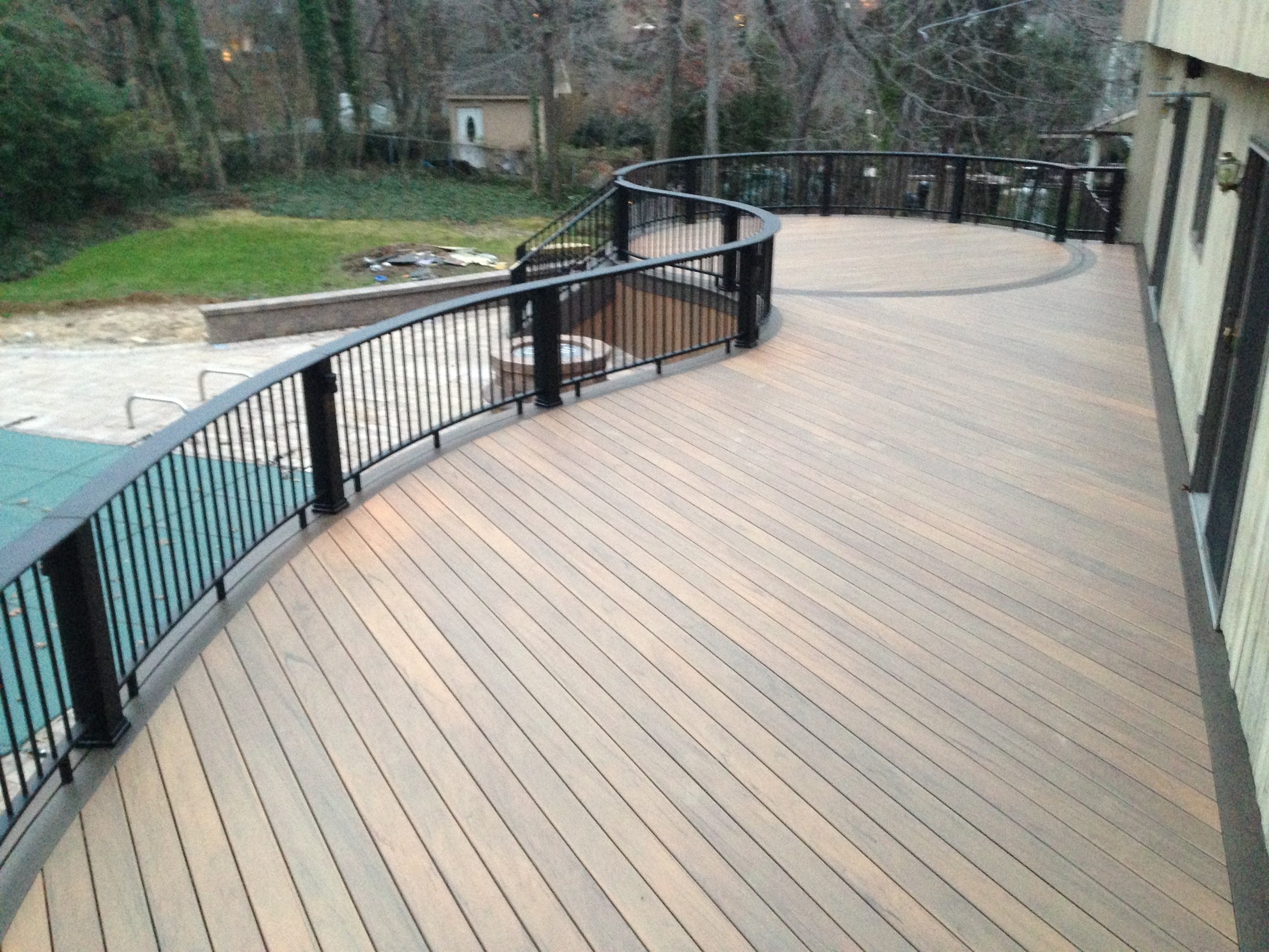 composite deck composite decking material review QMPCDVF