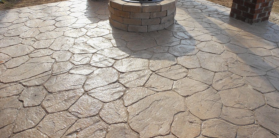 concrete driveways and patios | stamped concrete MBYNQNB