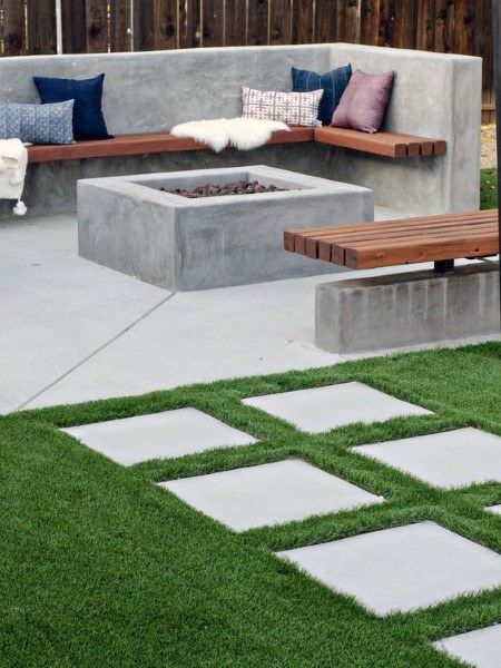 concrete patio ideas STGVJNB