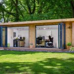 contemporary garden rooms contemporary large garden office ILSFNJC