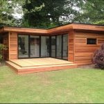 contemporary garden rooms l shape contemporary garden room QMARBGH