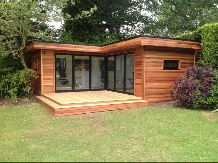 contemporary garden rooms l shape contemporary garden room QMARBGH