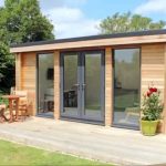 contemporary garden rooms modern garden room built in dorset by garden lodges - youtube KMTNJWU