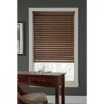 cordless blinds 2-1/2 in. faux wood blind KCURIUN