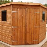 corner sheds corner shiplap shed 7 x 7 - merit garden products QYNANQK