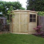 corner sheds fairwood 8x8 pressure treated corner shed. -hide details XVAIOCV