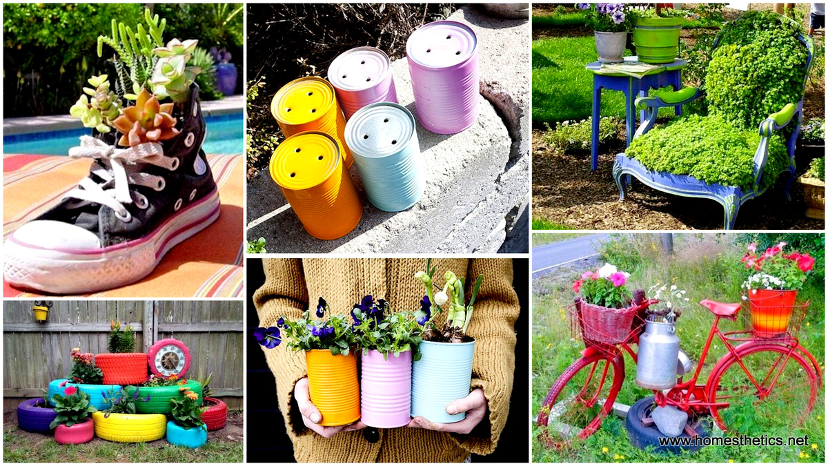 creative garden ideas 24 insanely creative diy garden container projects that will beautify your TCRBQSC