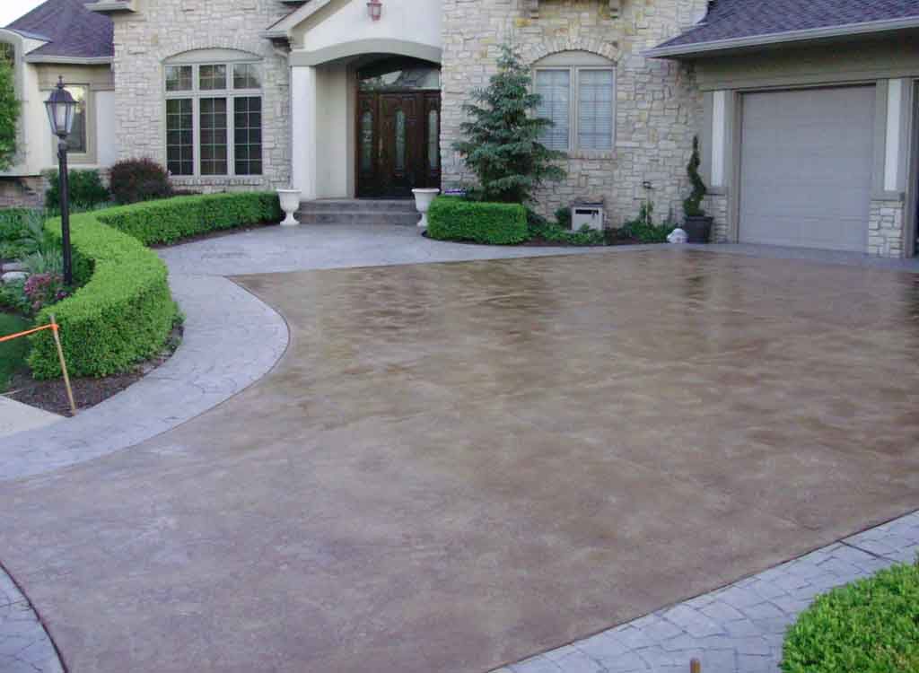 custom concrete driveways photo GCFEHKH