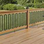 deck balusters black classic baluster with arched connectors ERGXVXW