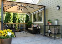 deck canopy crownsville gray hc-106 by benjamin moore YOMTZGG