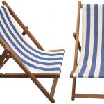 deck chairs blue u0026 white stripe deckchair - soccer stripe KKNOLSH