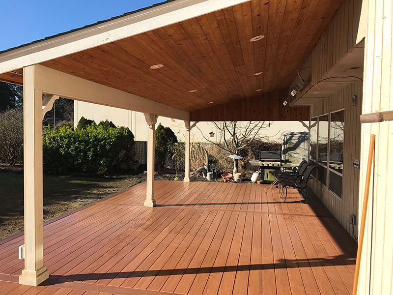 deck covers letu0027s face it, outdoor life in snohomish county requires a backyard deck; NFEYTJG