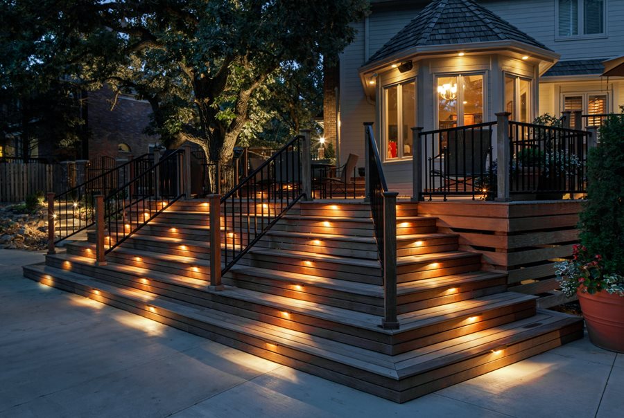 deck lights deck lighting, step lights mckay landscape lighting omaha, ne MVZAFND