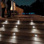 deck lights paradise six-piece 12-volt led deck and stair light kit PQCUGUU